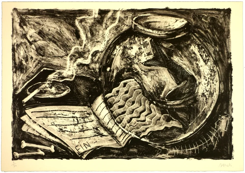 Litografía Barcelo - Sin Título II