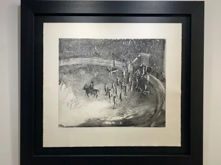 Aguatinta Barcelo - Tauromaquia