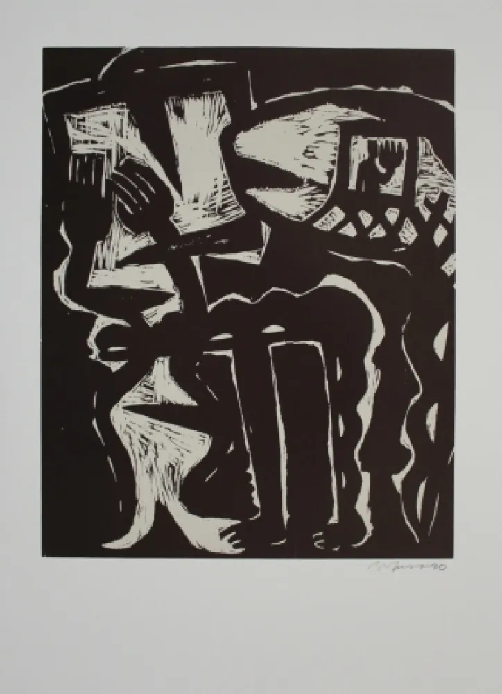 Grabado En Madera Barfuss - Atelierbesuch / Studio Visit