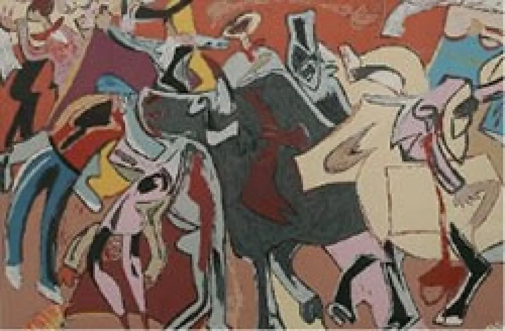 Serigrafía Barjola  - Tauromaquia