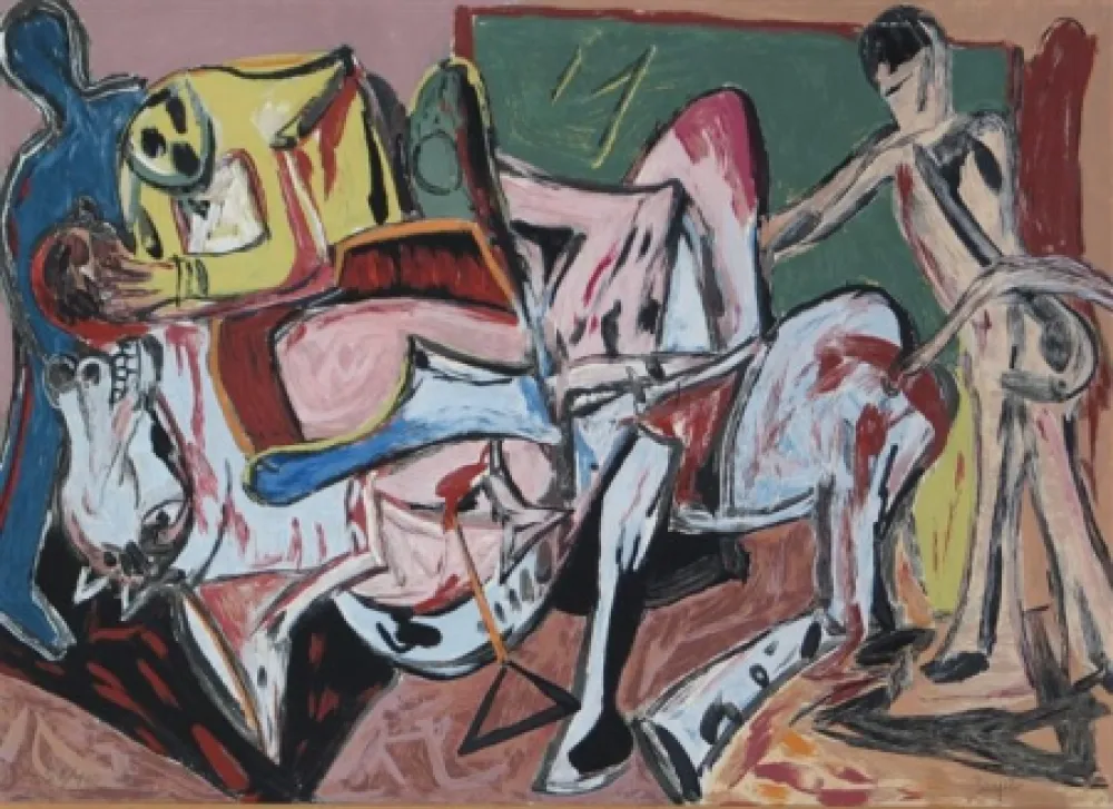 Serigrafía Barjola  - Tauromaquia