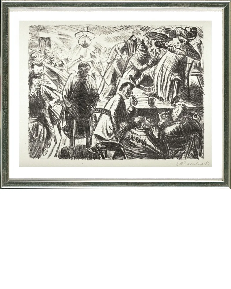 Litografía Barlach - Frau Venus, 1919