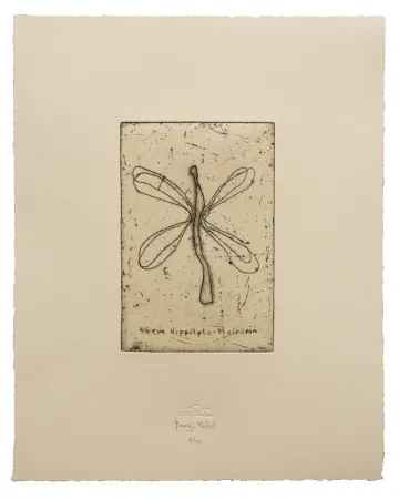 Aguafuerte Baroja-Collet - 46 Rue Hippólyte-Maindron