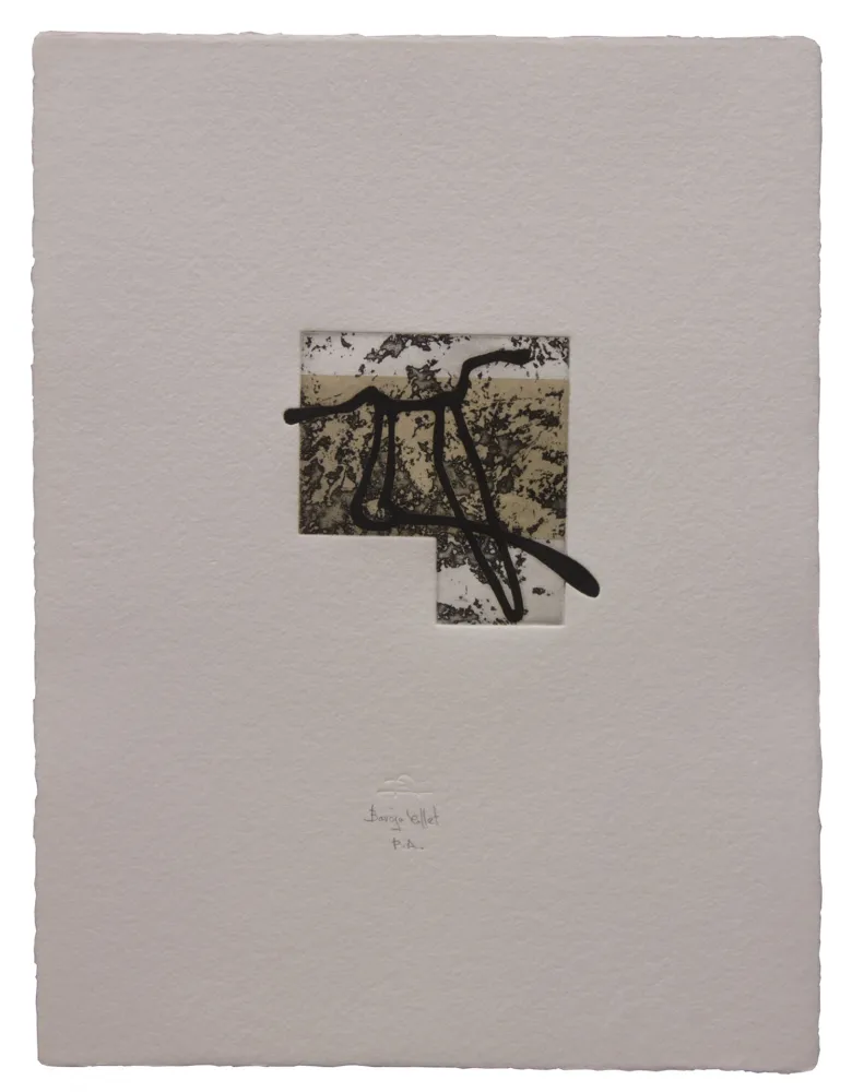 Aguafuerte Y Aguatinta Baroja-Collet - Animal