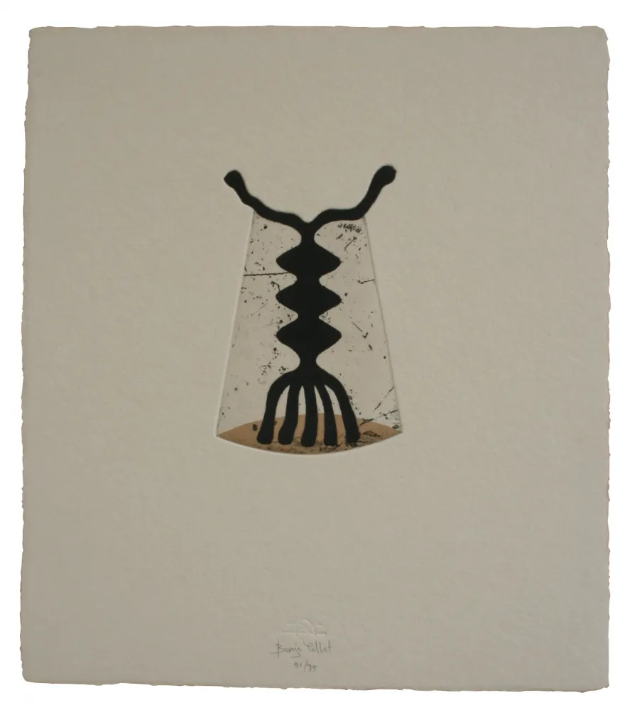 Aguafuerte Y Aguatinta Baroja-Collet - Ecos II