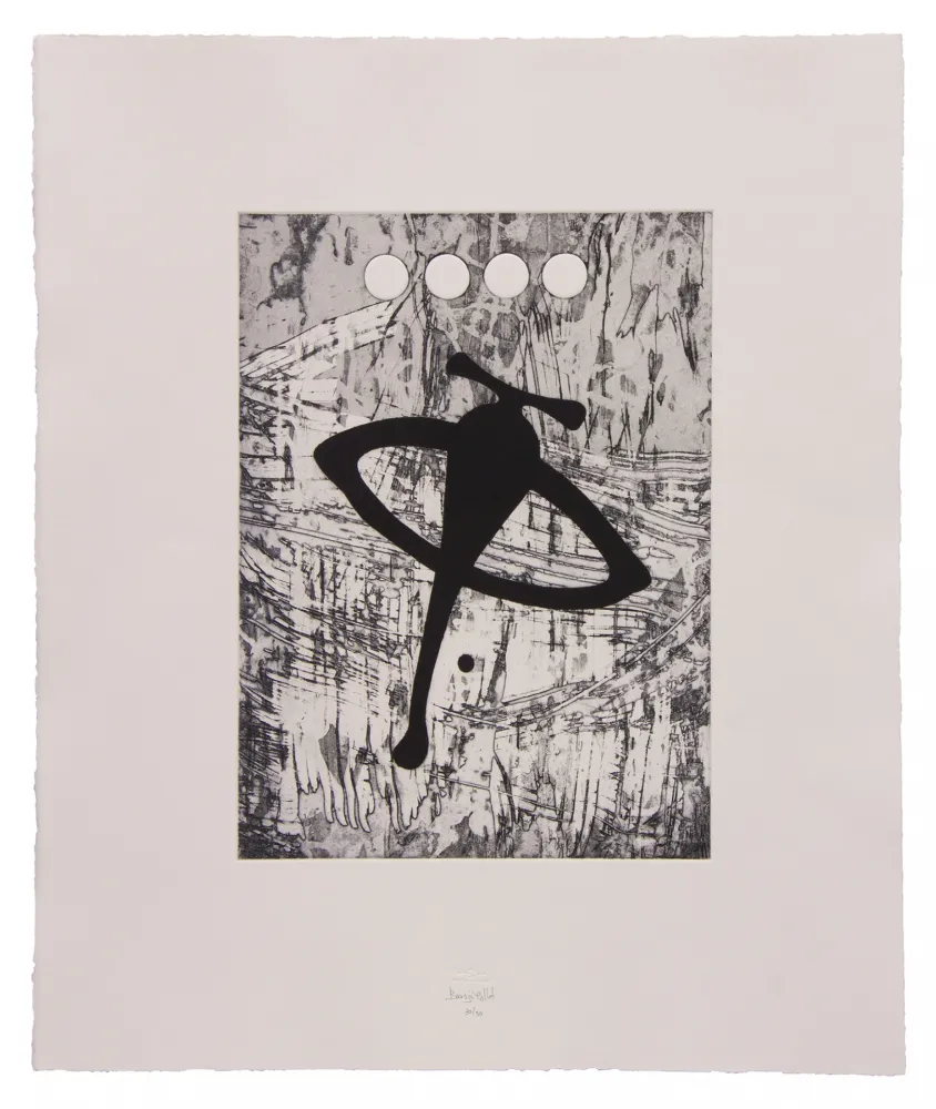 Aguafuerte Y Aguatinta Baroja-Collet - Errante