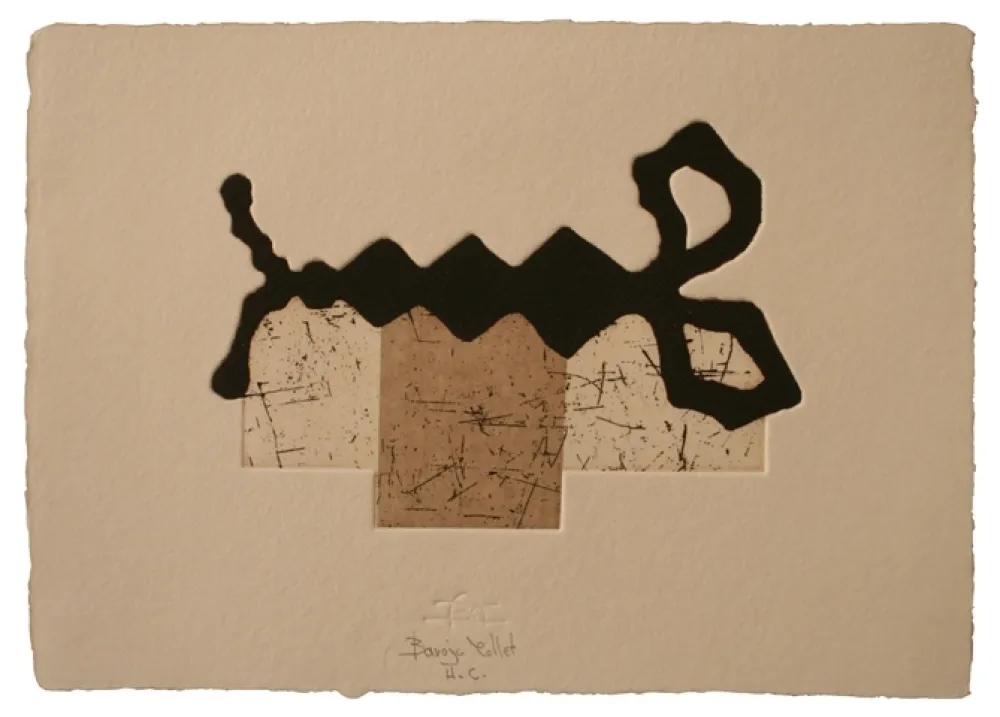 Aguafuerte Y Aguatinta Baroja-Collet - Fuendetodos