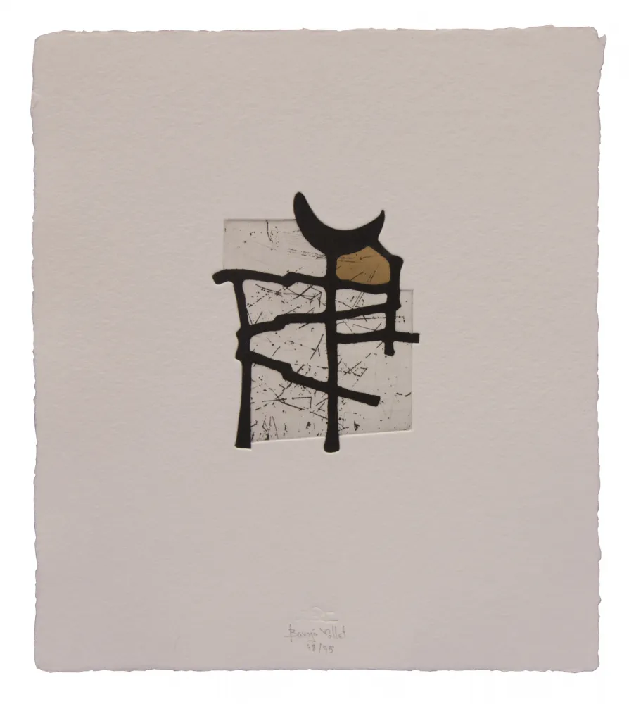 Aguafuerte Y Aguatinta Baroja-Collet - Lisboa I