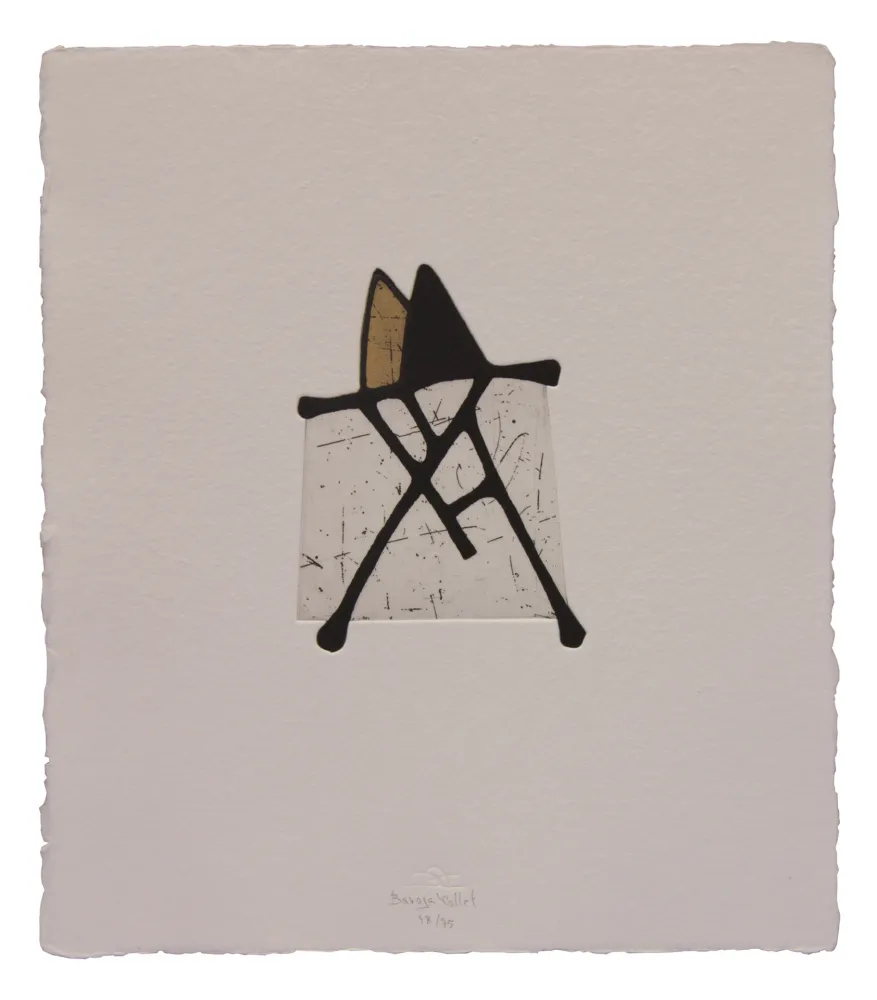 Aguafuerte Y Aguatinta Baroja-Collet - Lisboa III