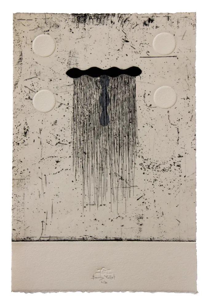 Aguafuerte Y Aguatinta Baroja-Collet - Liuvia de primavera