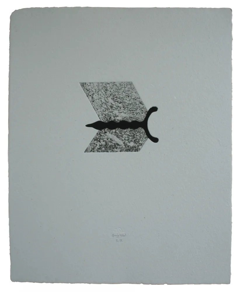 Aguafuerte Y Aguatinta Baroja-Collet - Mallarmeren betazalak VIII