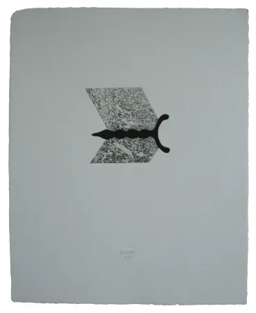 Aguafuerte Y Aguatinta Baroja-Collet - Mallarmeren betazalak VIII