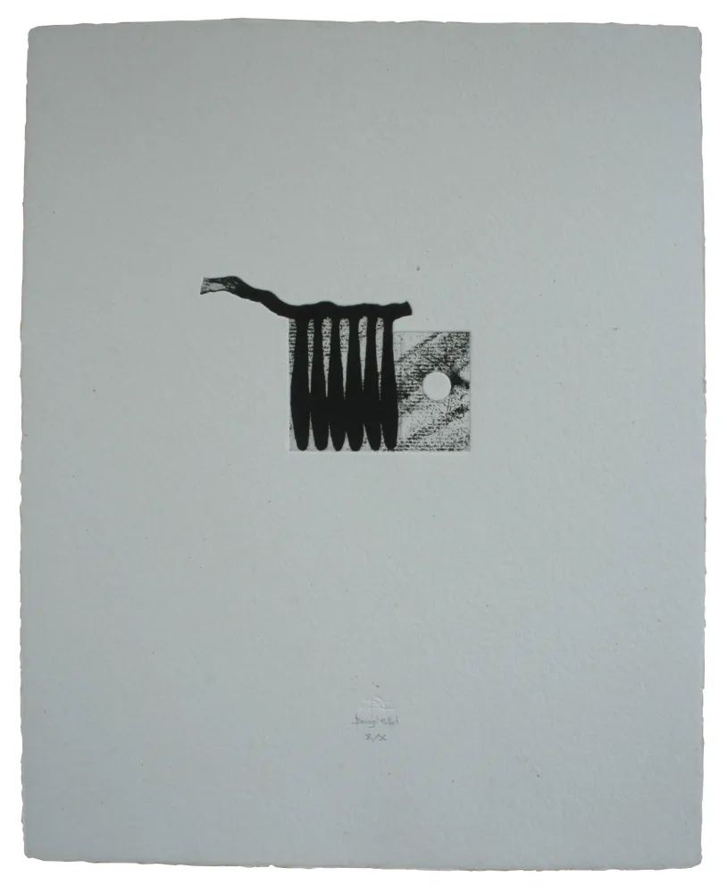 Aguafuerte Y Aguatinta Baroja-Collet - Mallarmeren betazalak X