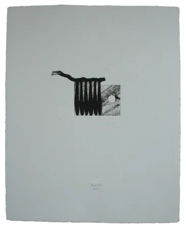 Aguafuerte Y Aguatinta Baroja-Collet - Mallarmeren betazalak X