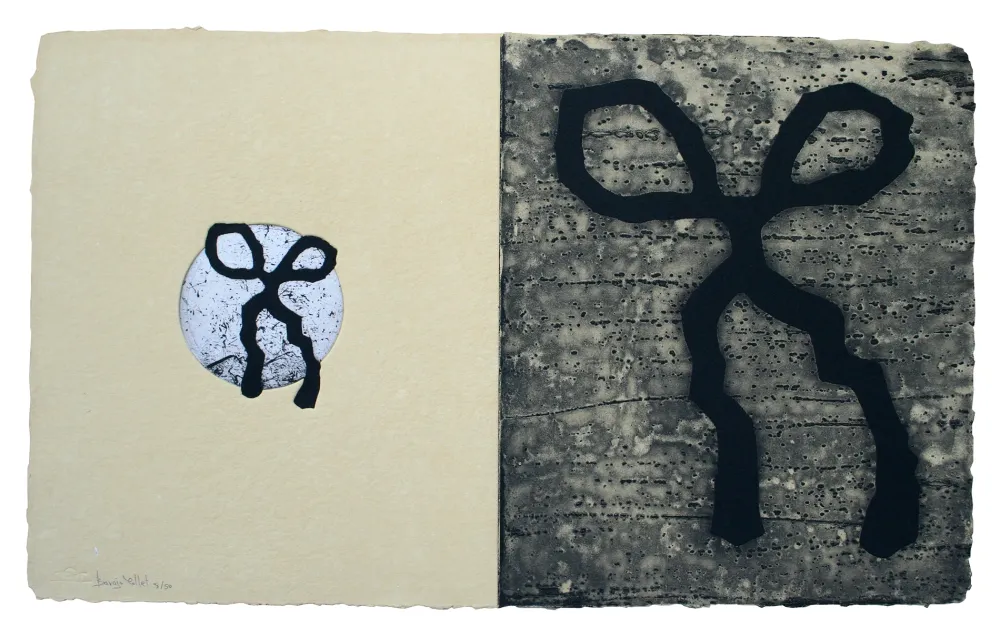 Aguafuerte Y Aguatinta Baroja-Collet - Pareja I