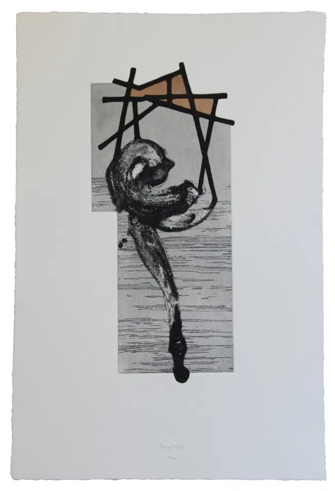 Aguafuerte Y Aguatinta Baroja-Collet - Revuelta