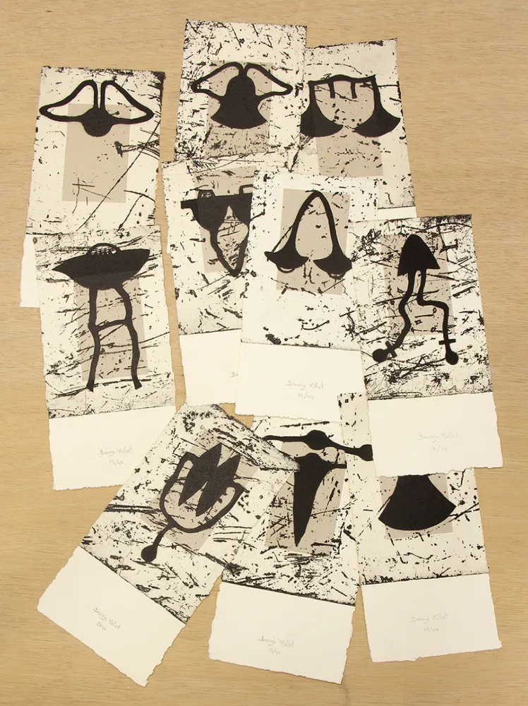 Aguafuerte Y Aguatinta Baroja-Collet - Serie Debatik