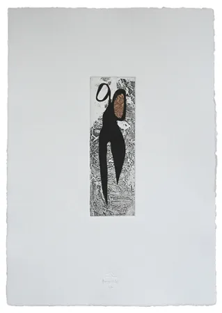 Aguafuerte Y Aguatinta Baroja-Collet - Tijeras IV