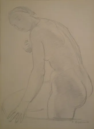 Sin Técnico Barraud - (Stehender weiblicher Akt)