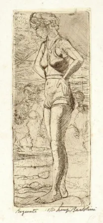 Aguafuerte Bartolini - BAGNANTE