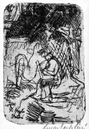 Aguafuerte Bartolini - Gli angeli