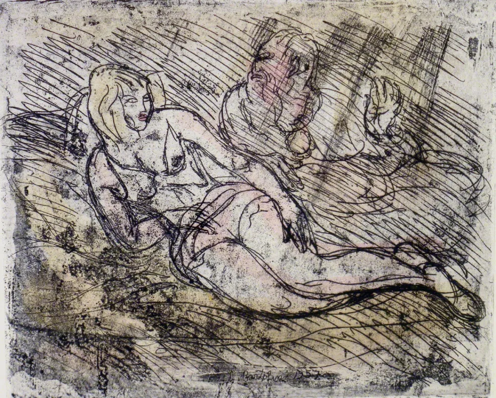 Aguafuerte Bartolini - L'Aretino