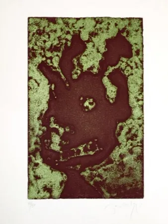 Aguafuerte Bartolozzi - PERSONAJE NEGRO