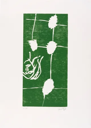 Grabado En Madera Baselitz - 