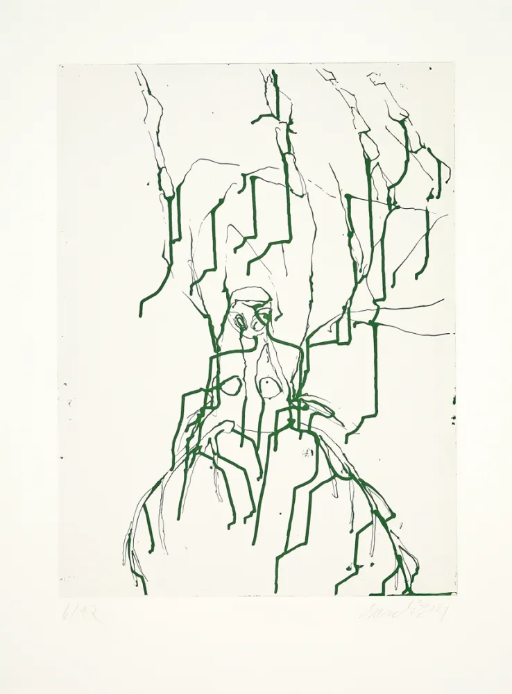 Aguatinta Baselitz - 