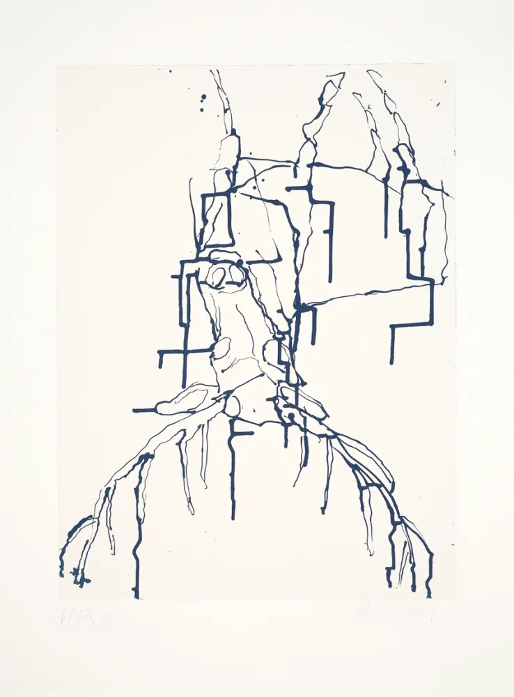 Aguatinta Baselitz - 