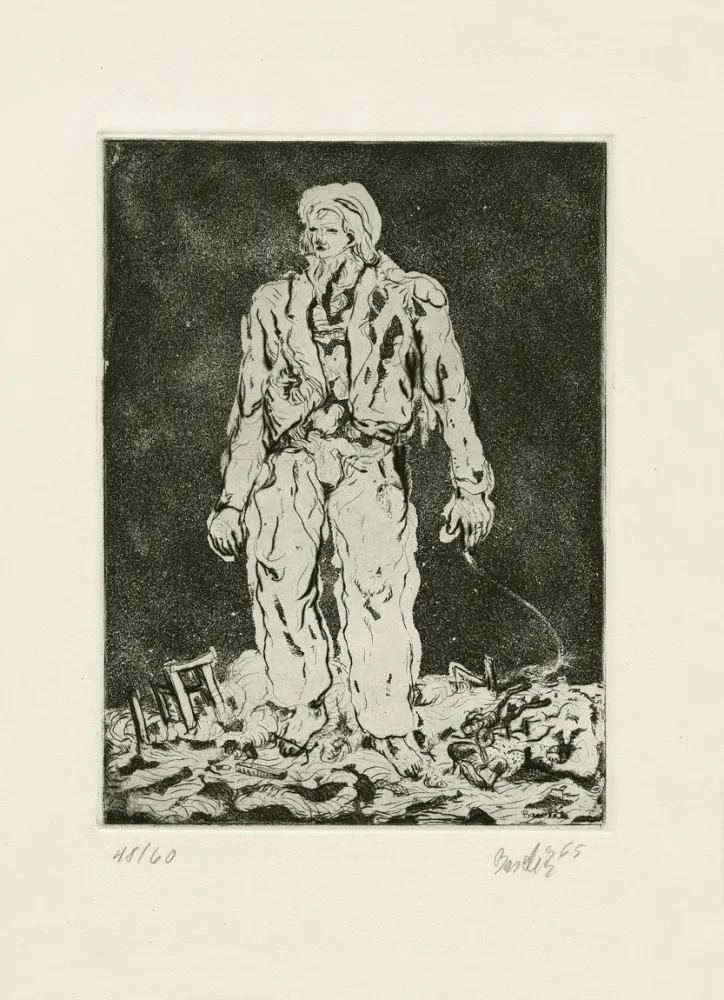 Aguafuerte Y Aguatinta Baselitz - 