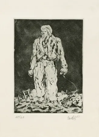 Aguafuerte Y Aguatinta Baselitz - 