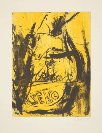 Aguafuerte Y Aguatinta Baselitz - 