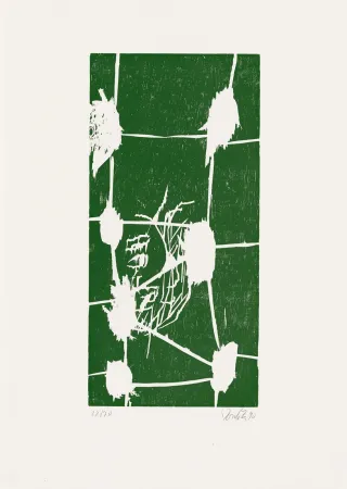Grabado En Madera Baselitz - 