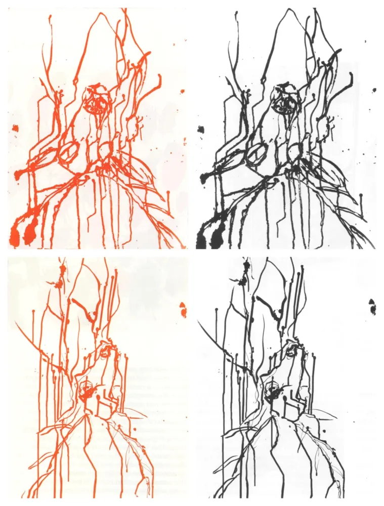 Aguafuerte Y Aguatinta Baselitz - Hirsche (set of 4)