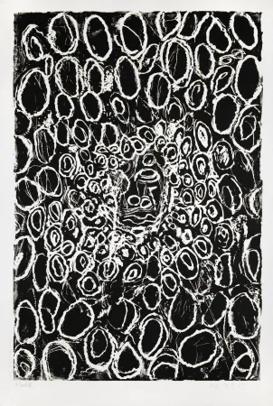 Grabado En Madera Baselitz - Kopfe