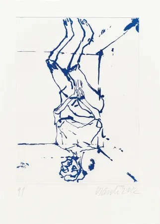 Aguafuerte Y Aguatinta Baselitz - 