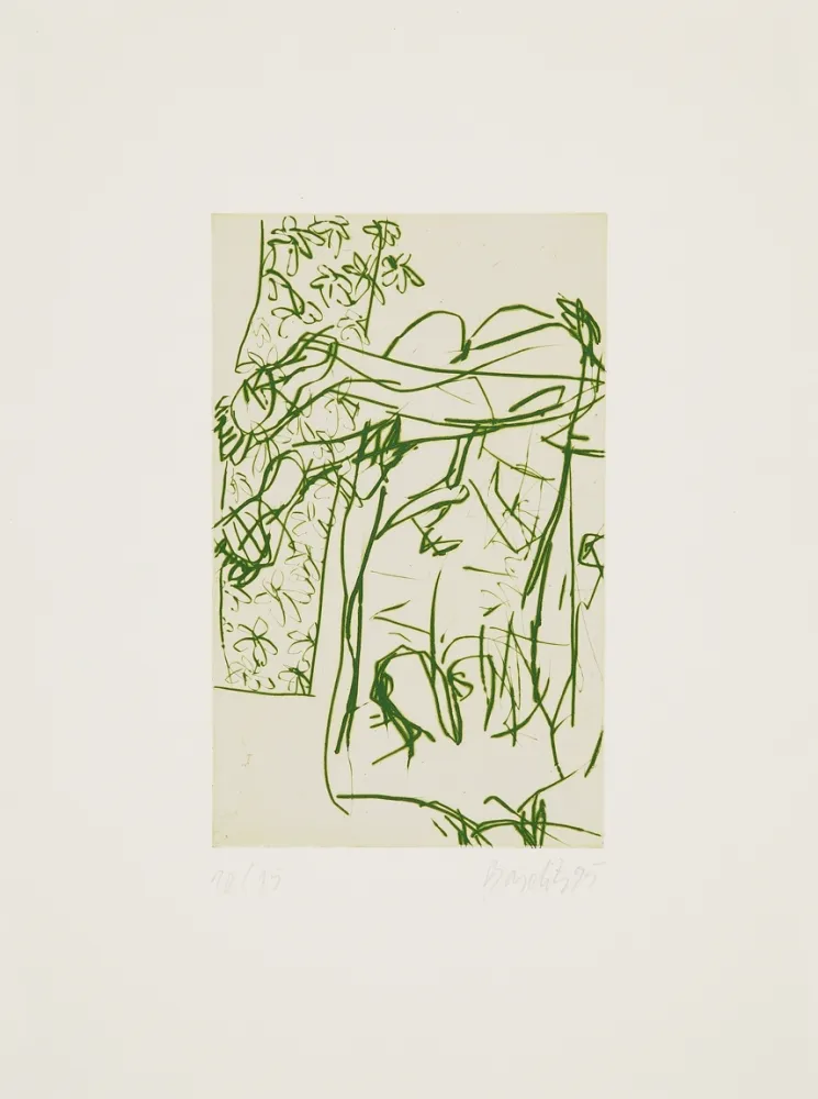 Punta Seca Baselitz - Sheet 6 from 