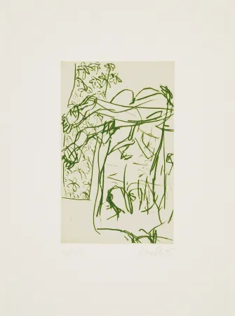 Punta Seca Baselitz - Sheet 6 from 