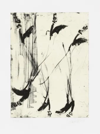 Aguafuerte Y Aguatinta Baselitz - Sono sei piedi