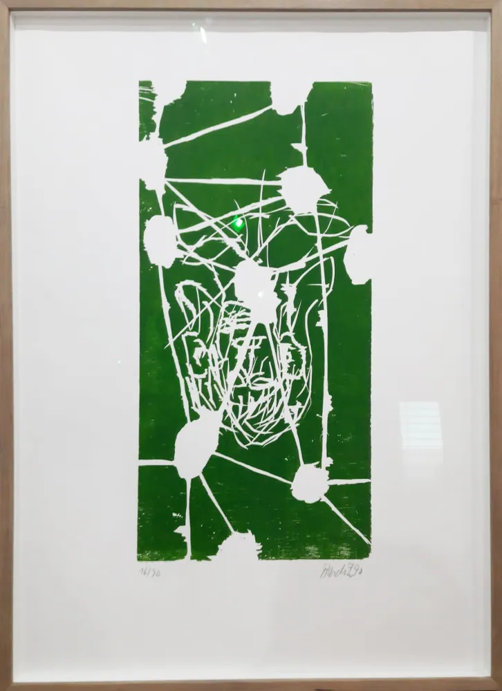 Grabado En Madera Baselitz - Untitled