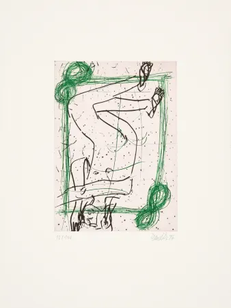 Grabado Baselitz - Untitled