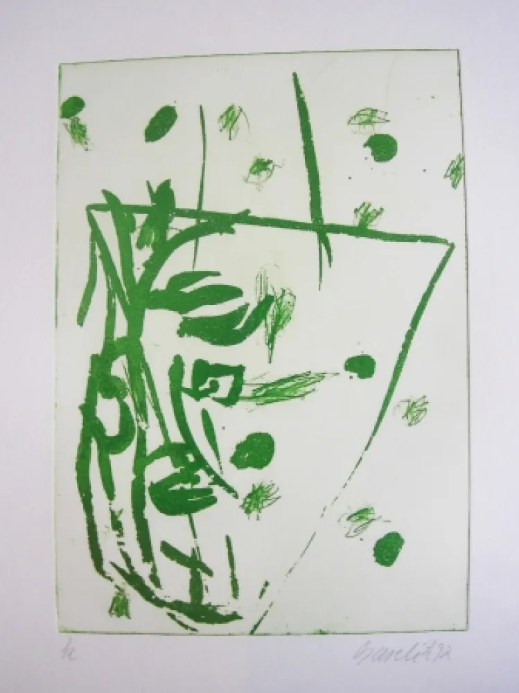 Aguafuerte Y Aguatinta Baselitz - Winter