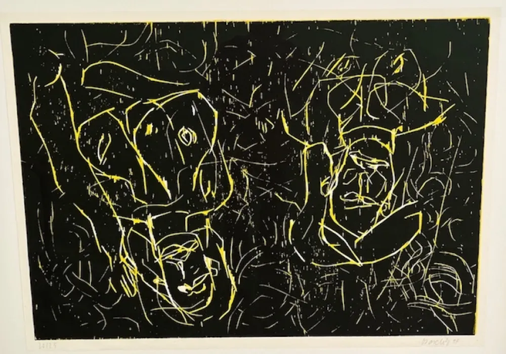 Sin Técnico Baselitz - Woman and woman
