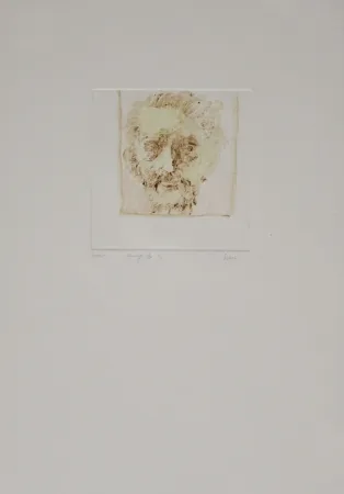 Monotipo Baskin - Ernst Barlach