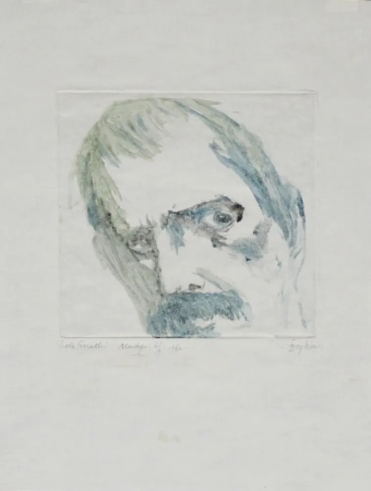 Monotipo Baskin - Lovis Corinth