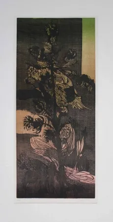 Grabado En Madera Baskin - Plant