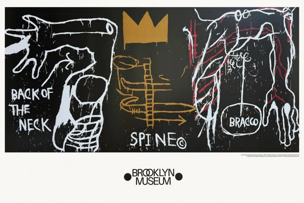 Serigrafía Basquiat - Back of the Neck