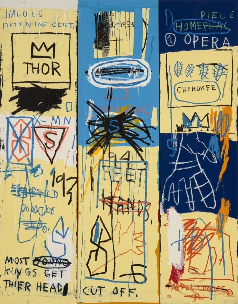 Serigrafía Basquiat - Charles the First