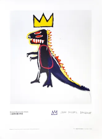 Litografía Basquiat -  Pez Dispenser 